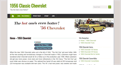 Desktop Screenshot of 56classicchevy.com